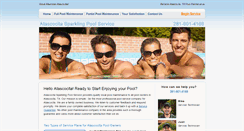 Desktop Screenshot of poolserviceatascocita.com