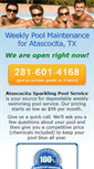 Mobile Screenshot of poolserviceatascocita.com